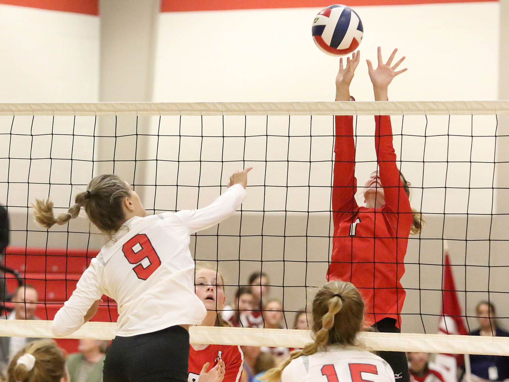 Ursuline vs. Visitation volleyball